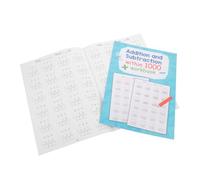 DOITOOL Cuaderno de Ejercicios de Matemáticas Sumas y Restas, 2 Libros en Papel para Práctica Diaria y Refuerzo de Habilidades Escuela