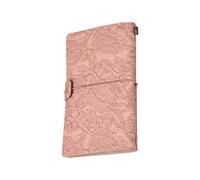 DOITOOL Cuaderno Retro con Diseño para Estudiantes Diario y Planificador Compacto para Oficina y Grueso Fácil de Escribir Color Rosa Humo