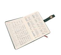 DOITOOL Cuaderno Retro Fawn con Tapa de PU Notebook de Notas para Reuniones y Planificación Escolar y Práctico Escritura Suave para Estudiantes