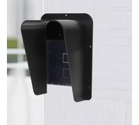 DOITOOL Cubierta De Lluvia Para Timbre Impermeable Acrílico Protector De Control De Acceso Resistente Al Sol Fácil Instalación Compatible Con Máquinas De Tarjetas Y Asistencia 8.46X6.88X3.93In