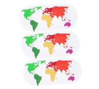 DOITOOL Cubierta Protectora para Cámara Web Ultradelgada 3 Piezas para Teléfono y Computadora Portátil, Diseño Creativo Mini, Protección Anti-Hacker, Apta para Uso Diario, Color Mapa