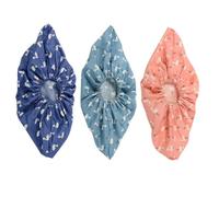 DOITOOL Cubierta y Lavable Antideslizante de Tejido de Zapatos Funda Protectora Reutilizable Paquete de 3 Pares Color Aleatorio para Uso Diario Adecuado para Interiores