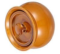 DOITOOL Cuenco de Cerámica para Estofado 400 Ml Olla Sopera Tapa Aleatoria Recipiente Marrón para Cocina Doméstica y Guisos Utensilio para Sopa y Uso Diario en Hogar