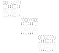 DOITOOL Cuerda Colgante Para Teléfonos Móviles Y Llaveros De Accesorios Diy Blanco Y Negro Correa Multipropósito Para Evitar Pérdidas Y 200 Piezas*3