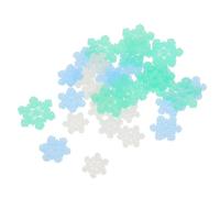 DOITOOL De Nieve Navideños De Resina 60pcs Dijes Planos Para Teléfono Adornos Diy
