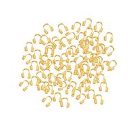 DOITOOL de Protectores de Alambre en Forma Cobre para Hacer Joyas 100 Piezas Accesorios para Collares y Pulseras, Ideales para Proyectos de Bisutería