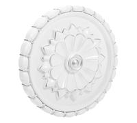 DOITOOL de Techo Decorativo Escultura Floral de Aplique Redondo para Paredes Salas de Dormitorios y Oficinas para Decoración Interior