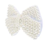 DOITOOL Decoraciones De Flores Para Zapatos Pearl y Rhinestone Details Diy Shoe Decorations Wedding Party Supplies Lightweight Plastic Material