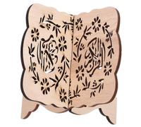 DOITOOL Decoraciones De Mesa Atril De Madera Para Atril Para Lectura Bíblica Para Lectura De Libros Casa o Escuela Soporte Decorativo Para Libros Clásicos