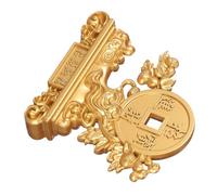 DOITOOL Decoraciones del año Nuevo Chino árbol bonsái de Cristal decoración del año Nuevo Chino árbol del Dinero Feng Shui Golden