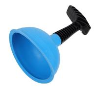 DOITOOL Desatascador de Fregadero y Lavabo Azul, Herramienta Manual para Desagües de Cocina y Baño, Mini Bomba de Émbolo para Inodoros, Sistema Potente para Destapar Tuberías y Desagües