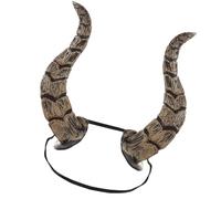 DOITOOL Diadema de Cuernos de Silicona para Halloween y Festivales, Diseño Cómodo y Único Que Añade Diversión y Efectos Secretos para Adultos en Celebraciones