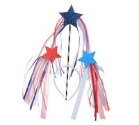 DOITOOL Diadema Patriótica de Julio para Mujer Accesorio de Fiesta con de y Duradera para Celebraciones y Disfraces del Día