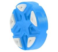 DOITOOL Disco de Hockey sobre Patines Azul para Entrenamiento y Juego al Aire Libre E Interior Disco Plano Antideslizante Superficie Rugosa para Mayor Control para Hockey Callejero