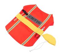 DOITOOL Disfraz para Perro con Apariencia de Ingeniero Poliéster Decorativo Ropa para Mascota Adorable y Cómoda para Fiestas y Eventos Festivos