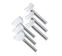 DOITOOL Dispensador De Mano De Pintura De Acero Para Habitación 6 Uds Baño Prensa De Color Inoxidable Cremas De Teñido Ahorro De Tinte Para Accesorios Cocina Maquillaje Pasta De