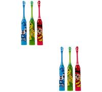 DOITOOL Electric Toothbrush Toothbrush 2 Para Surtidos Sensible Niños Blanqueamiento Niño Vibración Dibujos Animados - Niño Cepillos De Para Bebés Electric