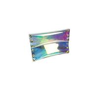 DOITOOL Embragues De Mujer De Las Mujeres Bolsa Transparente para Viajar Cartera De Embrague para Mujer Cartera Holográfica Pequeña Transparente Portable Bolsas De Hombro Largo Perder