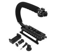 DOITOOL Empuñadura Estabilizadora para Cámara con Tornillo, Kit Portátil con Abrazadera para Smartphone y Videocámara, Compatible con Accesorios de Vídeo Profesionales, Adecuado