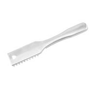 DOITOOL Escamador de Pescado Acero Inoxidable Práctico y Resistente Removedor de Escamas Manual Cómodo Antideslizante para Uso Hogar Restaurantes y Mercados
