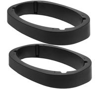 DOITOOL Espaciador para Altavoces de Coche 6x9 Pulgadas, Anillo Adaptador de Plástico Negro Resistente al Agua, Soporte Sólido para Montaje Estable, Accesorio para Audio y Mejora de