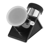 DOITOOL Espejo y Lente de Vidrio de 90 Grados para Telescopio Diagonal Construcción Resistente Accesorio Óptico Negro Compatible Varios Estilos Telescopios Catadióptricos