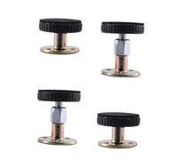 DOITOOL Estabilizador Ajustable para Marco de Cama con Almohadilla Autoadhesiva Antivibración para Muebles Sofás y Soporte Fijo y Protección de Paredes