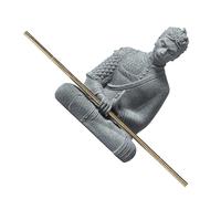DOITOOL Estatua Wukong de Resina para Acuario Decoración Subacuática Abstracta Paisaje Decorativo para Pecera y Mesa Ornamento Zen para Tanques y Estanques