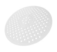 DOITOOL Esterilla Redonda para Secar Platos de Cocina de Goma de Color Claro, Fácil de Drenar y Apta para Lavavajillas, Adecuada para Escurrir Vajilla y Cristalería en Cocina