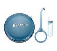 DOITOOL Estuche de Retención Ortodóntico Caja de La Carcasa de La Carcasa de La Carcasa Del Bote para Hombres para Hombres Contenedor para Exteriores Portátiles