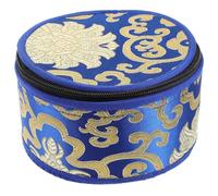 DOITOOL Estuche para Cuenco de Sonido Buddha Bolsa para Cuencos de Meditación Algodón Dorado Suave y Superficie Lisa Meditación Budista Color Aleatorio