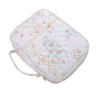 DOITOOL Estuche Porta Biblia para Mujer Acolchado con Cremallera Doble, Tamaño 28 Cm, Bolsa Organizadora con Asa Lateral para Estudio Bíblico, Almacenamiento de Escrituras y Accesorios