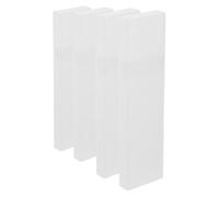 DOITOOL Estuche Portátil 4 Piezas para Raspadores de Lengua de Plástico Caja Compacta y Fácil de Usar para Almacenamiento y Viaje