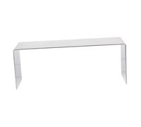 DOITOOL Expositor de Acero Inoxidable para Tienda Minorista Soporte Medio para Exhibición de Bolsos y Zapatos Estante Resistente y Práctico para Exhibir Artículos en Centros Comerciales