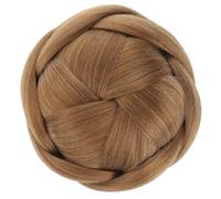 DOITOOL Extensión de Moño de Fibra Sintética Trenzado Resistente al Calor Añade Volumen y Estilo para Mujer Adecuado Ocasión y Viaje