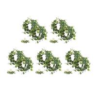 DOITOOL Floral De Primavera De Pascua De 10 Piezas para La Puerta Delantera Decorativa De Pascua con Coloridos Y Decoraciones De Conejito Decoración De Vacaciones Al