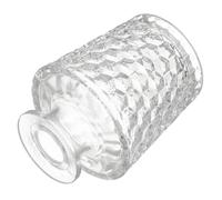 DOITOOL Frasco Difusor de Vidrio Vacío 100Ml Forma de Diamante Invertido Contenedor para Aromaterapia y Perfume Apto para Hogar Oficina y SPA