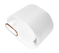 DOITOOL Fuente De Agua Automática para Mascotas Eléctrica Luz y Función Silenciosa, Dispensador De Agua 3 litros De PP Color Blanco Mineral, Adecuado para Gatos y Perros En Hogar o Tienda Profesional