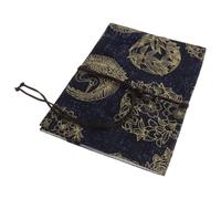 DOITOOL Funda de Libro de Tela Lavable Diseño Retro y Patrón Atractivo, Protector Decorativo Anti-desgaste para Libros A5 en Colecciones Personales y Galerías