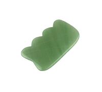 DOITOOL Gua Sha Raspador Herramienta de Masaje Aventurina Masaje Raspado Herramientas de Masaje de Piedra Natural Tablero para Acupuntura SPA