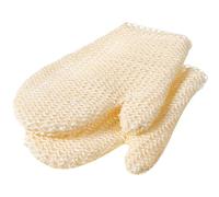 DOITOOL Guantes Exfoliantes de Cuerpo 2 Pcs de Fibra de Agave Natural, Tamaño Medio, para Ducha y Baño, de Limpieza Profunda para Piel Seca y Grasa, Accesorios de Baño y Hogar