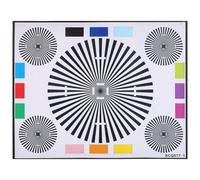 DOITOOL Herramienta de calibración de cámaras CCTV, carta de calibración de color en papel, carta de prueba de lentes de alta resolución, tarjeta de prueba de cámaras y monitores para el ajuste