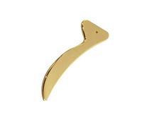 DOITOOL Herramienta de Masaje de Metal Multifuncional Práctica de Metal Gua Sha Raspado Herramienta de Masaje Fisioterapia para La Del Cuerpo Trasero ( Dorado )