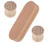 DOITOOL Herramienta de Sastre Clapper de Madera Prensador de Costuras para Planchar Accesorio Multifunción para Costura y Confección para Prensado de Dobladillos