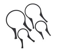 DOITOOL Herramienta Práctica Llave de Plástico de Lentes de Cámara para Remover Filtros Ajustados Kit de 4 Piezas para Quitar Filtros en Fotografía