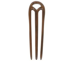 DOITOOL Horquilla de Madera de Sándalo Tridente para Cabello Accesorio Cabello Vintage Palillo de Pelo Chino Estilo Retro Tamaño Medio Diseño Seguro y Cómodo para Mujer y