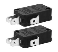 DOITOOL Interruptor Microinterruptor para Microondas y Electrodomésticos, 2 Piezas, Conmutador de Tope para Puerta, Accesorio de Repuesto