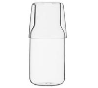DOITOOL Jarra de Vidrio Transparente 550 Ml Resistente al Calor para Zumo y Leche Vaso Multifuncional Doméstico para Bebidas Frías y Calientes Accesorio Adecuado Hogar
