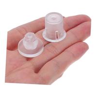 DOITOOL Juego De 10 Clavos Acrílicos Transparentes para Publicidad Tapas de Tornillo para Montaje Pared Material Acrílico Claro Fácil Instalación Accesorios Invisibles para Tienda Oficina