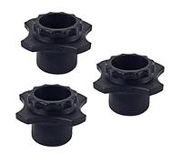DOITOOL Juego de 3 Fundas de Silicona Antideslizantes para Micrófono Ktv Base Antideslizante Protección Circular contra Caídas (2 Unidades)